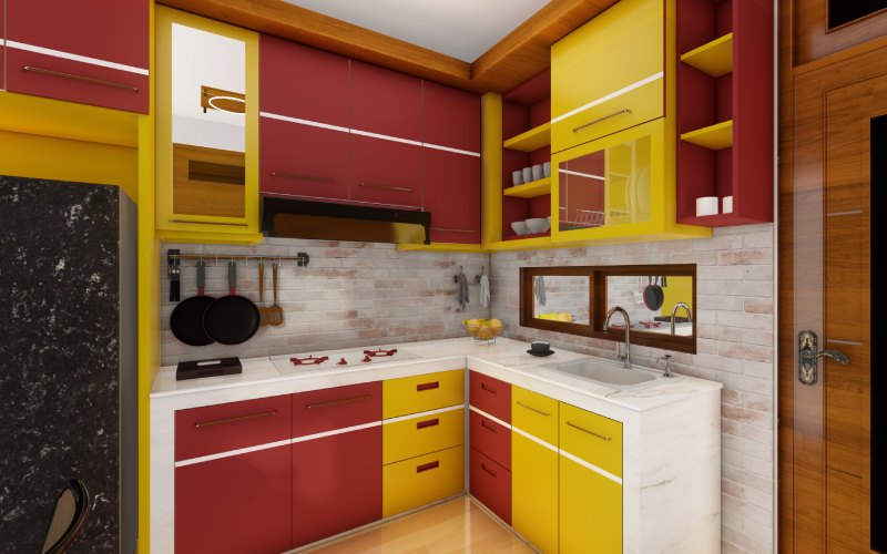 Modular kitchen design in Kolkata